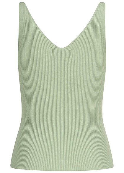 JDY by ONLY Dames NOOS Top met getextureerde stof groen