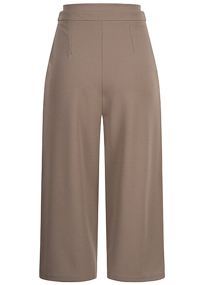 JDY by ONLY Dames NOOS Culotte Broek met riem en 2 zakken grijs